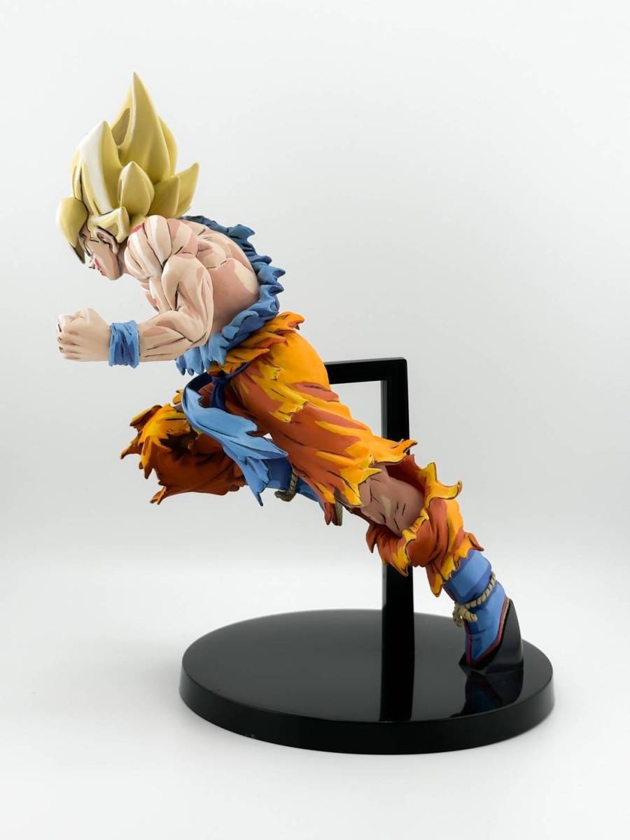 孫悟空 二次元彩色 リペイント ドラゴンボール 超サイヤ人 フィギュア