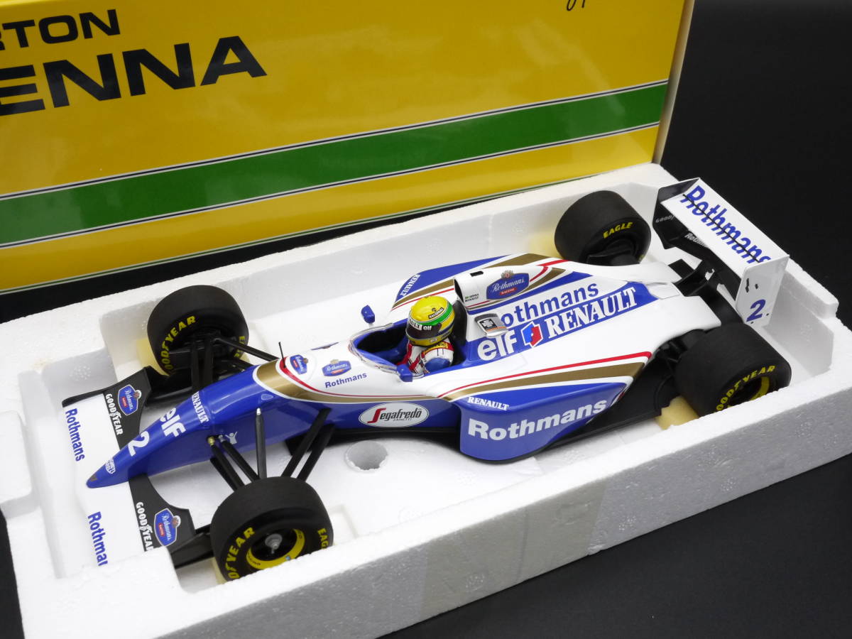 1:18 ウィリアムズ FW16 ラストレース A.セナ #2 ロスマンズ仕様 