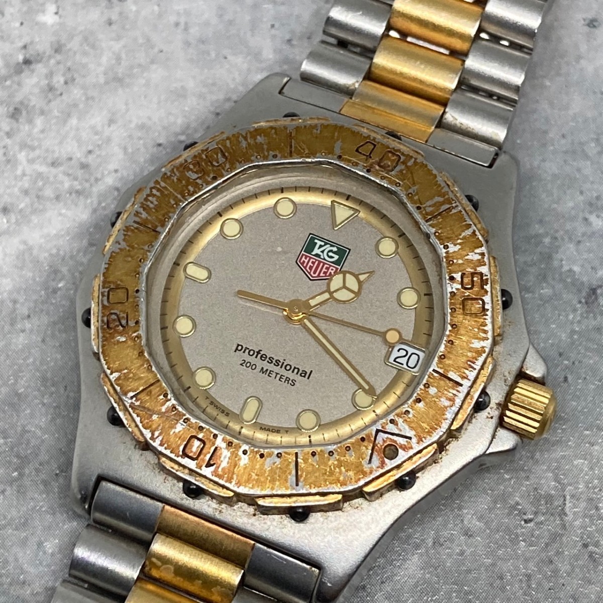 ◇稼働品◇ TAG HEUER タグホイヤー QZ 934.206 プロフェッショナル 