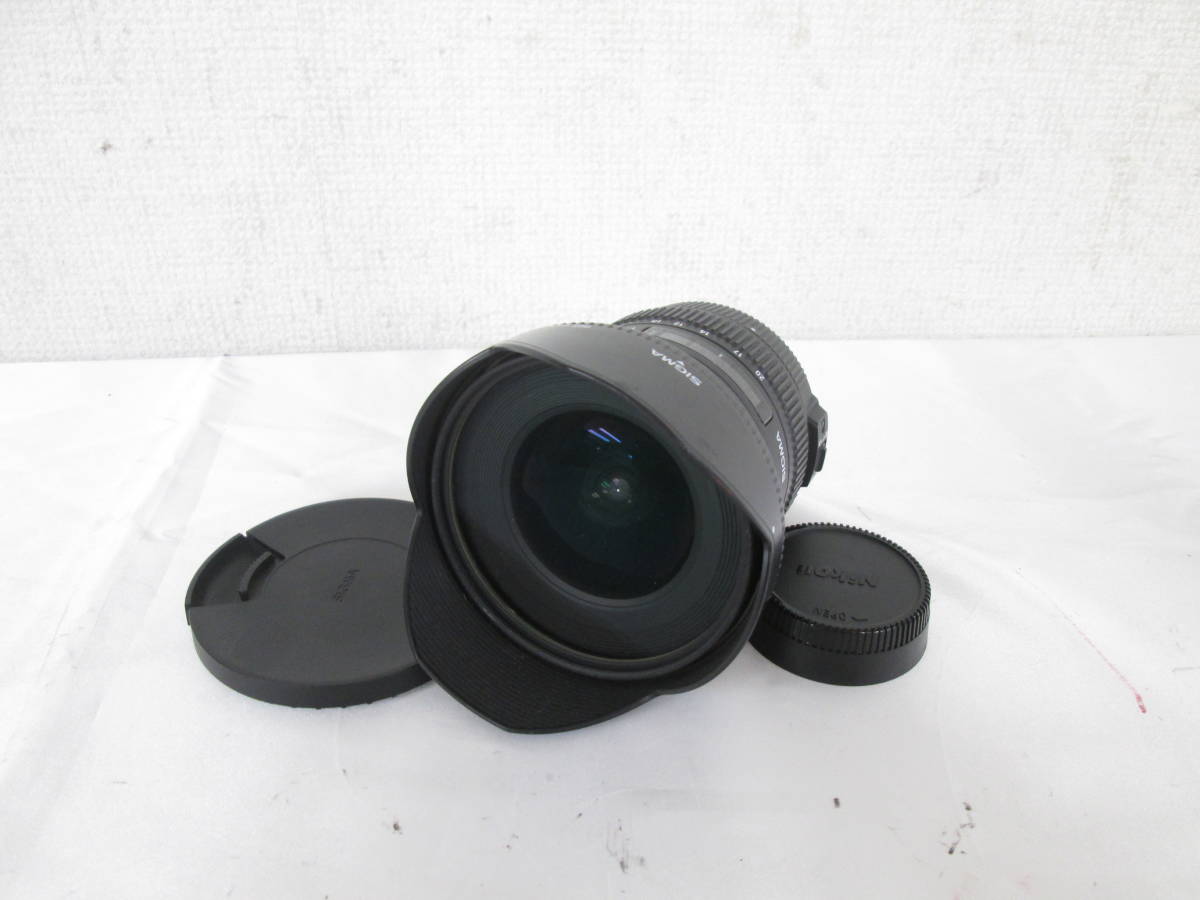 F. SIGMA 10-20mm 1:3.5 DC HSM カメラ レンズ 0607196011