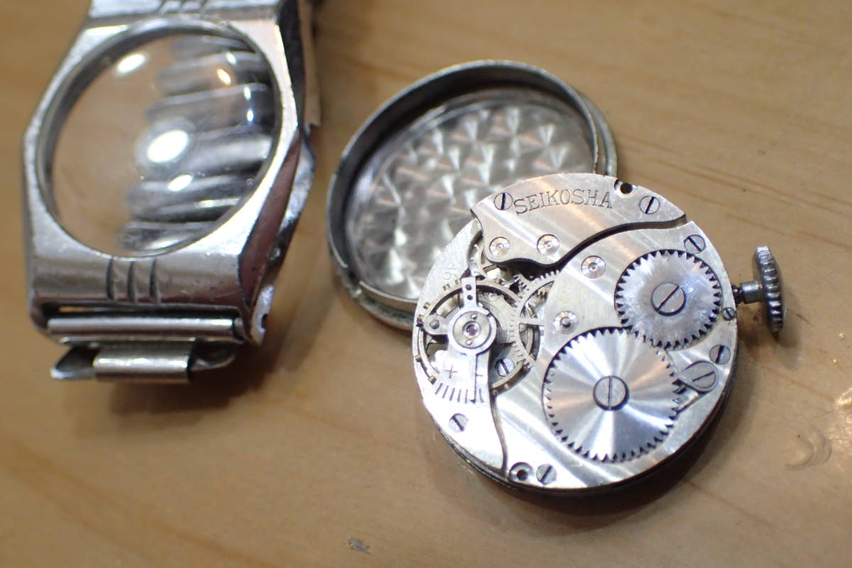 精工舎 セイコー/SEIKO ◇1930年代頃 モリス9型/10型 戦前 ポーセリン  