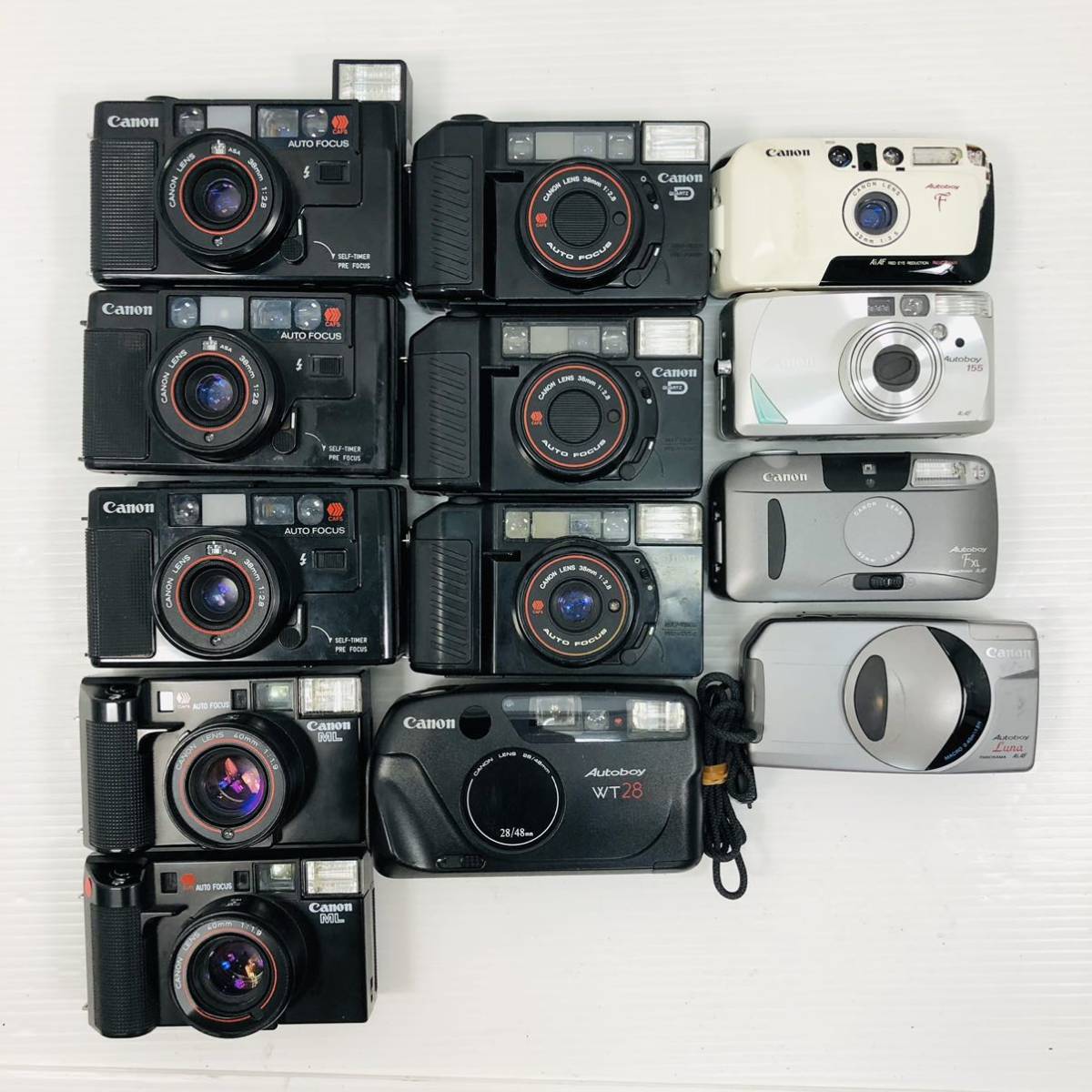 【カメラ 13台まとめ】キヤノン オリンパス リコー コニカ デジカメ フィルム カメラ 【カメラ 13台まとめ】キヤノン オリンパス リコー コニカ