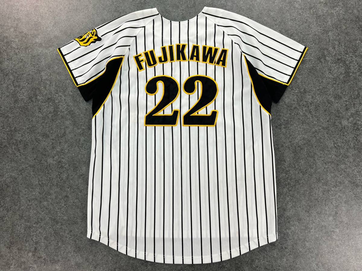 阪神タイガース 藤川球児 22 うまく ユニフォーム 刺繍ワッペン