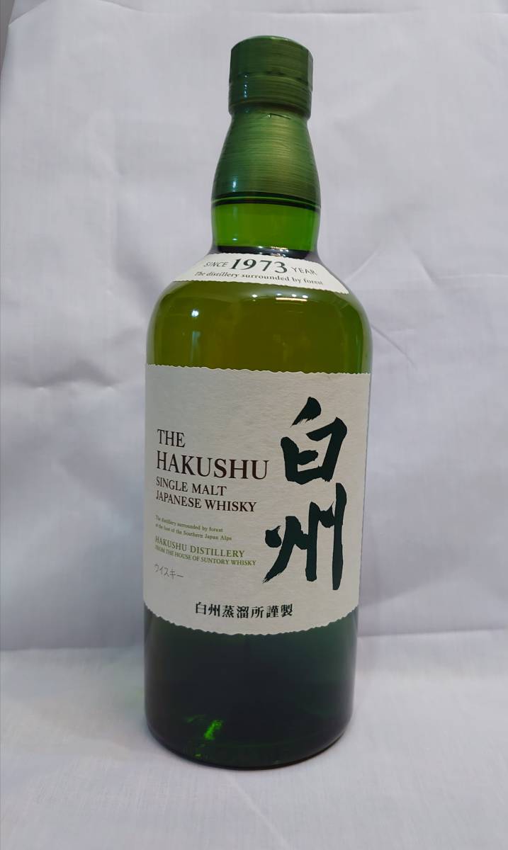 サントリー 白州 シングルモルトウイスキー 700ml　未開栓