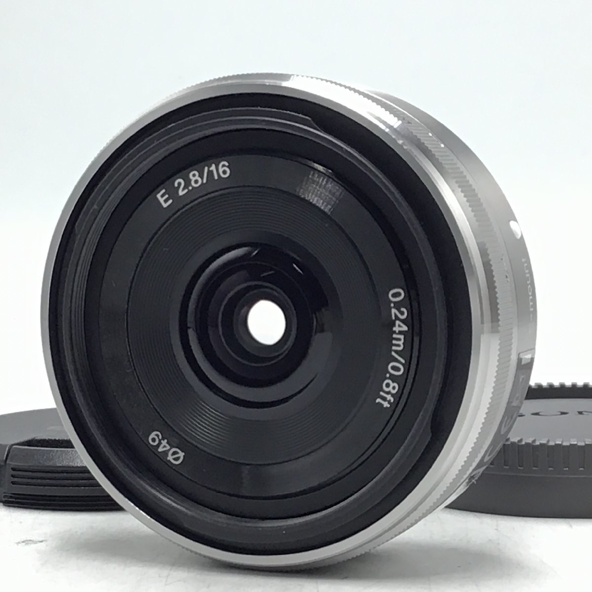 カメラ SONY E16mm F2.8 SEL16F28 一眼レフ レンズ 現状品 [2056JC