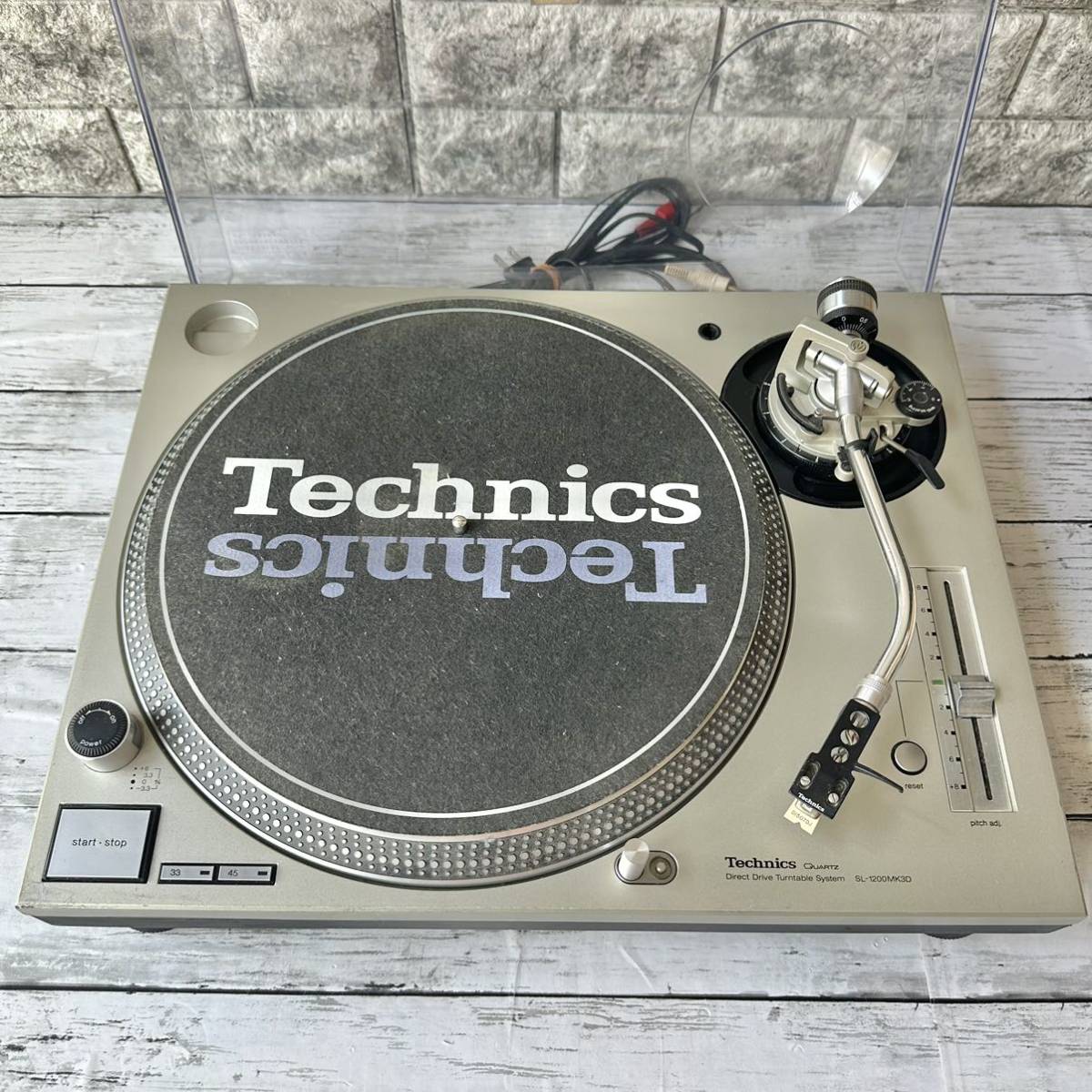 Technics テクニクス 送料無料 Technics SL-1200MK3D ターン