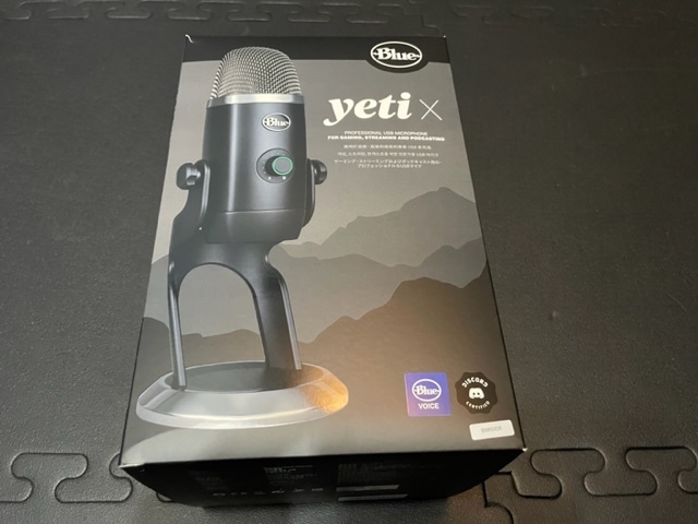 【美品動作確認済】Blue Yeti X コンデンサーマイク 高音質 ゲーミング Blue Microphones Yeti X ゲーミングマイク コンデンサーマイク