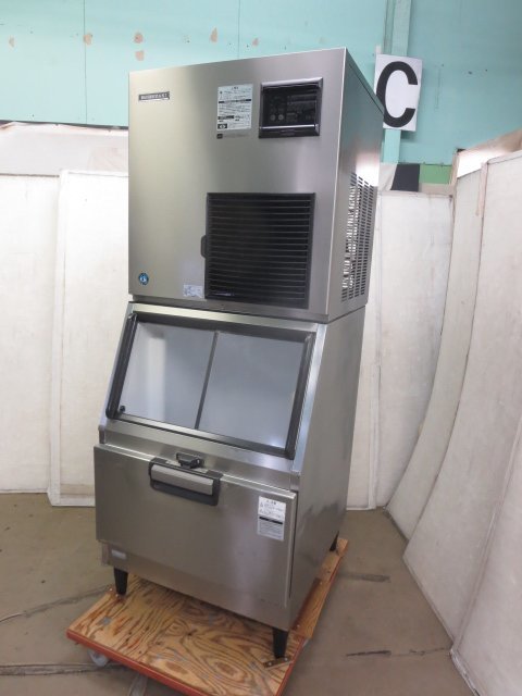 ホシザキ 全自動製氷機 チップアイスメーカー CM-300AK-SA 3相200V 営業所止め(1128AT)7CE-14