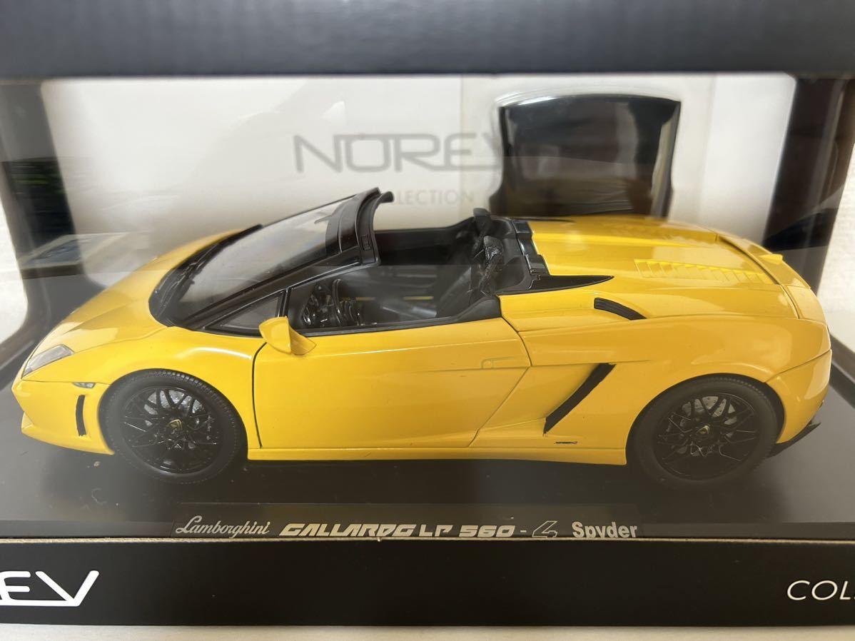 1円～ 1/18 ノレブ ランボルギーニ ガヤルド LP 560-4 スパイダー