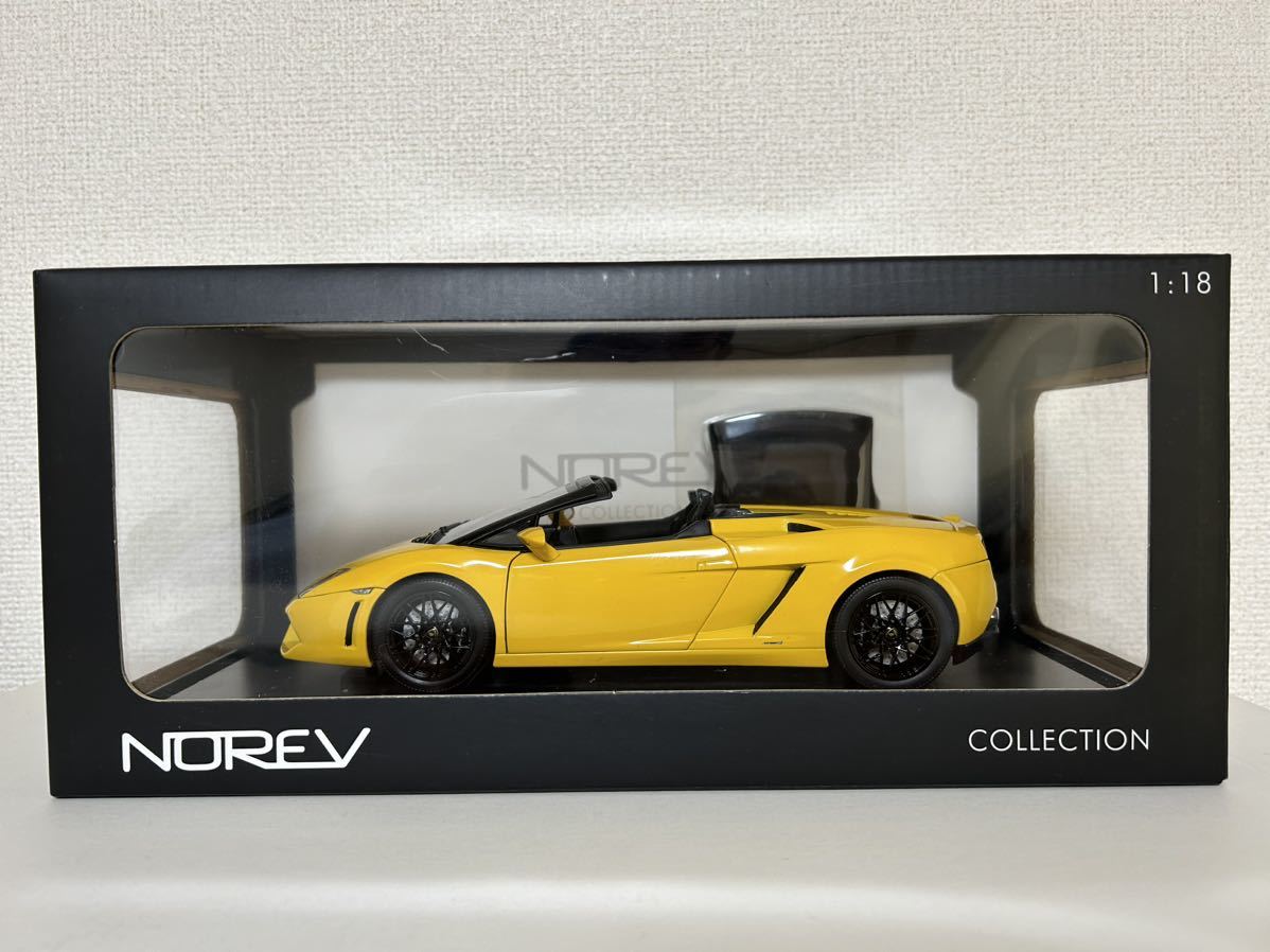 1円～ 1/18 ノレブ ランボルギーニ ガヤルド LP 560-4 スパイダー