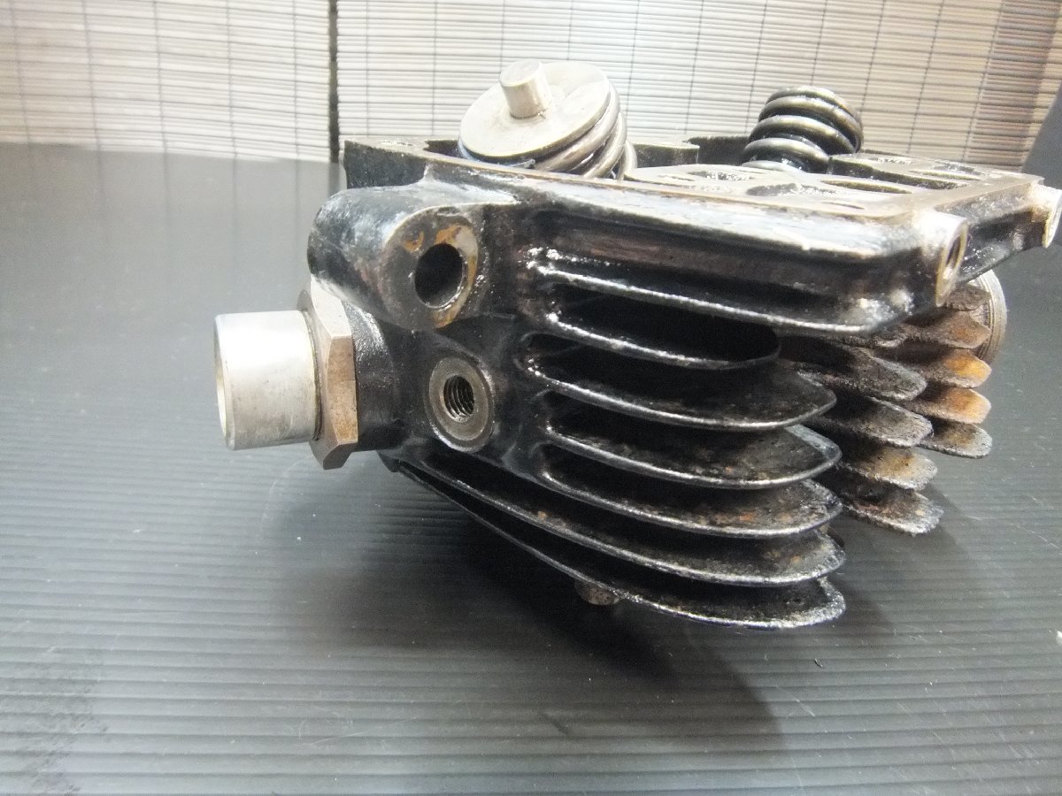 メグロ S3ジュニア シリンダーヘッド 実動品 （実動走行車 動画あり 