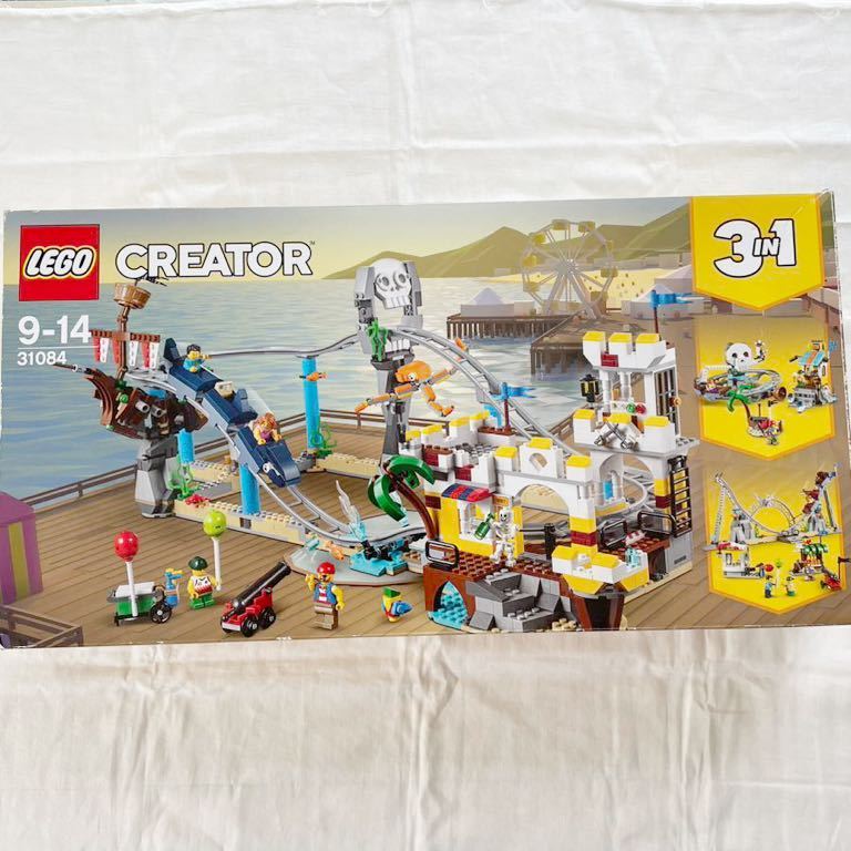 LEGO レゴ ブロック クリエイター 3IN1 ローラーコースター 31084 2018年 ジャンク ビンテージ レア 