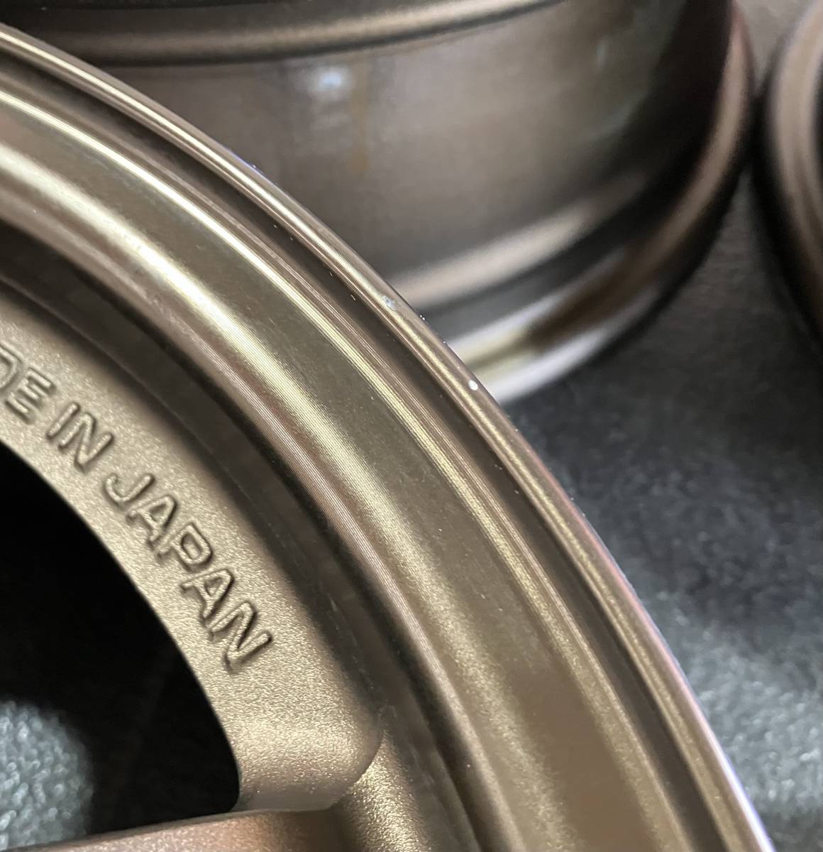 美品！RAYS VOLKRACING TE37 14インチ 5J +45 4H 100 FORGED 4本 鍛造