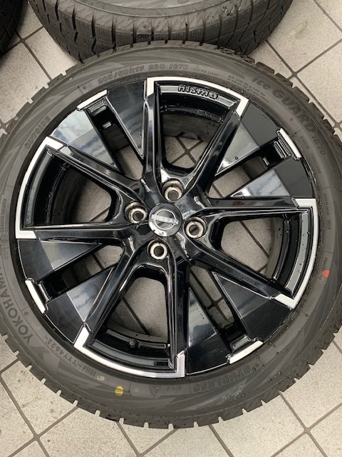 日産 ノート オーラニスモ 純正ホイール スタッドレス バリ山 22年製