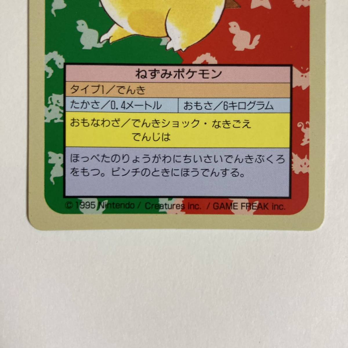 ポケモンカード トップサン ピカチュウ ヤドン 裏緑 【公式通販】