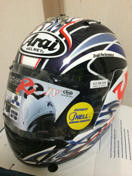 Arai(アライ)RX-7 RR4 McCOY(マッコイ)M(57-58cm)(Mサイズ)｜売買され