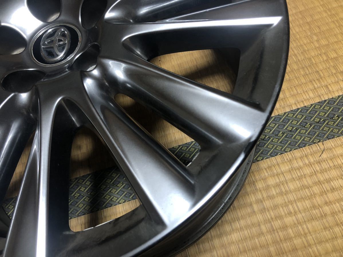 美品 トヨタ 純正 18インチ 純正ホイール ヴェルファイア アルファード
