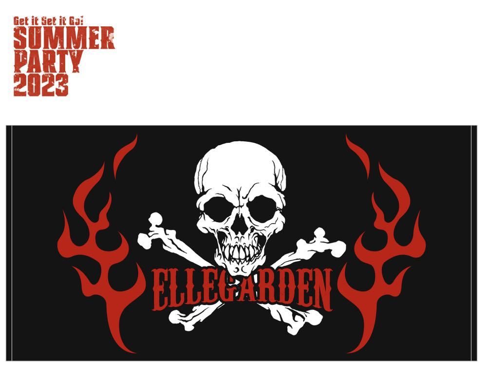 未使用！ELLEGARDEN Get it Get it Go! SUMMER PARTY 2023 バスタオル