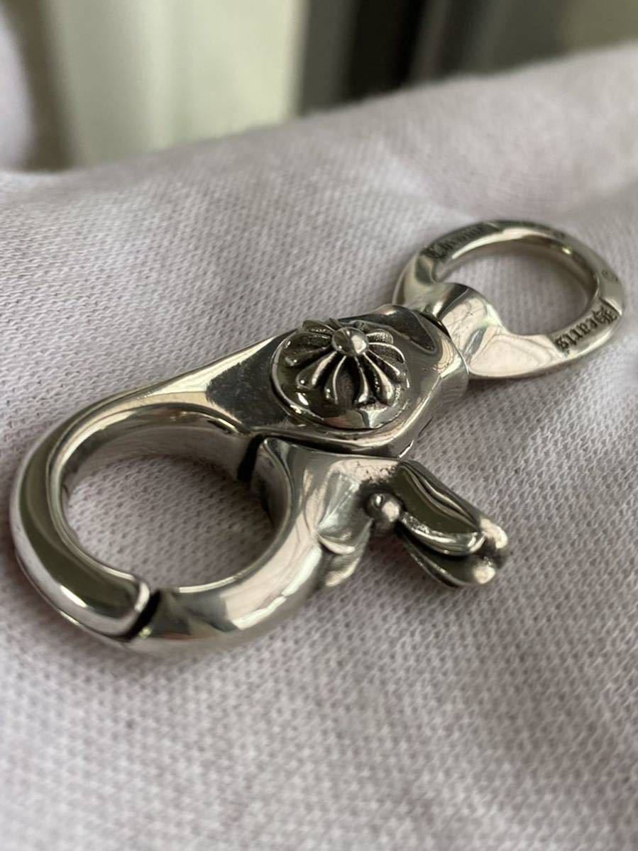 ◆新入荷！シルバー 925 クロス ファンシー キーチェーン キーリング！ ◇数量限定！！シルバー 925 クロス ファンシー キーチェーン