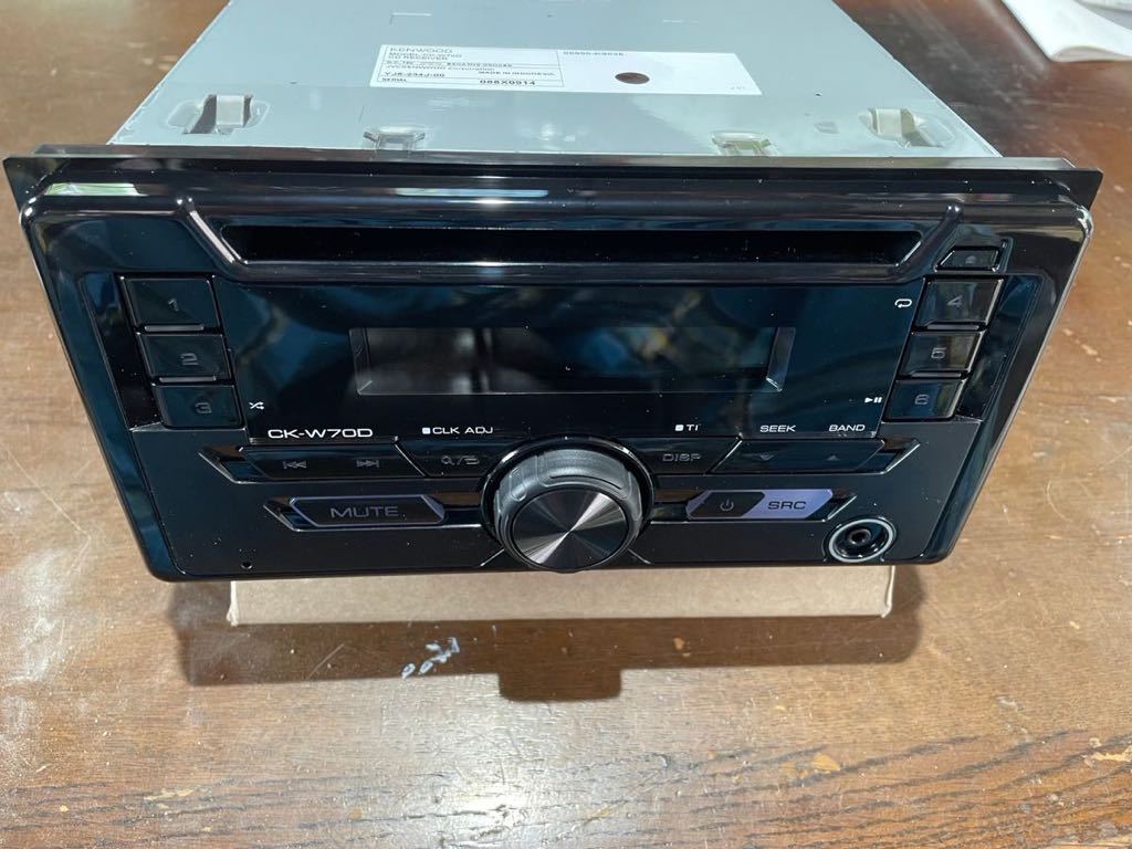 格安，最新作 ダイハツ純正CDラジオ ケンウッドCK-W70D 新車取り外し品(ケンウッド)｜売買されたオークション情報、yahooの商品情報をアーカイブ公開 - オークファン ケンウッド