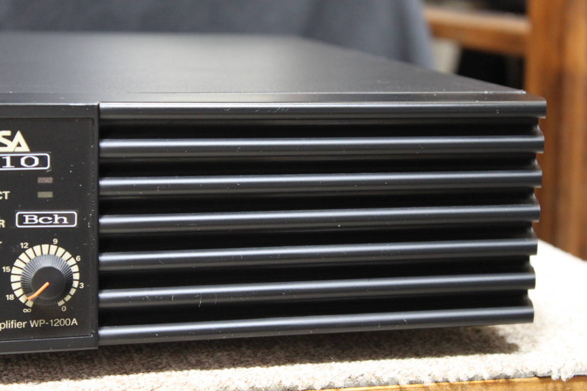 □美品 RAMSA WP-1200A パワーアンプ ラムサ 松下電器産業(テクニクス