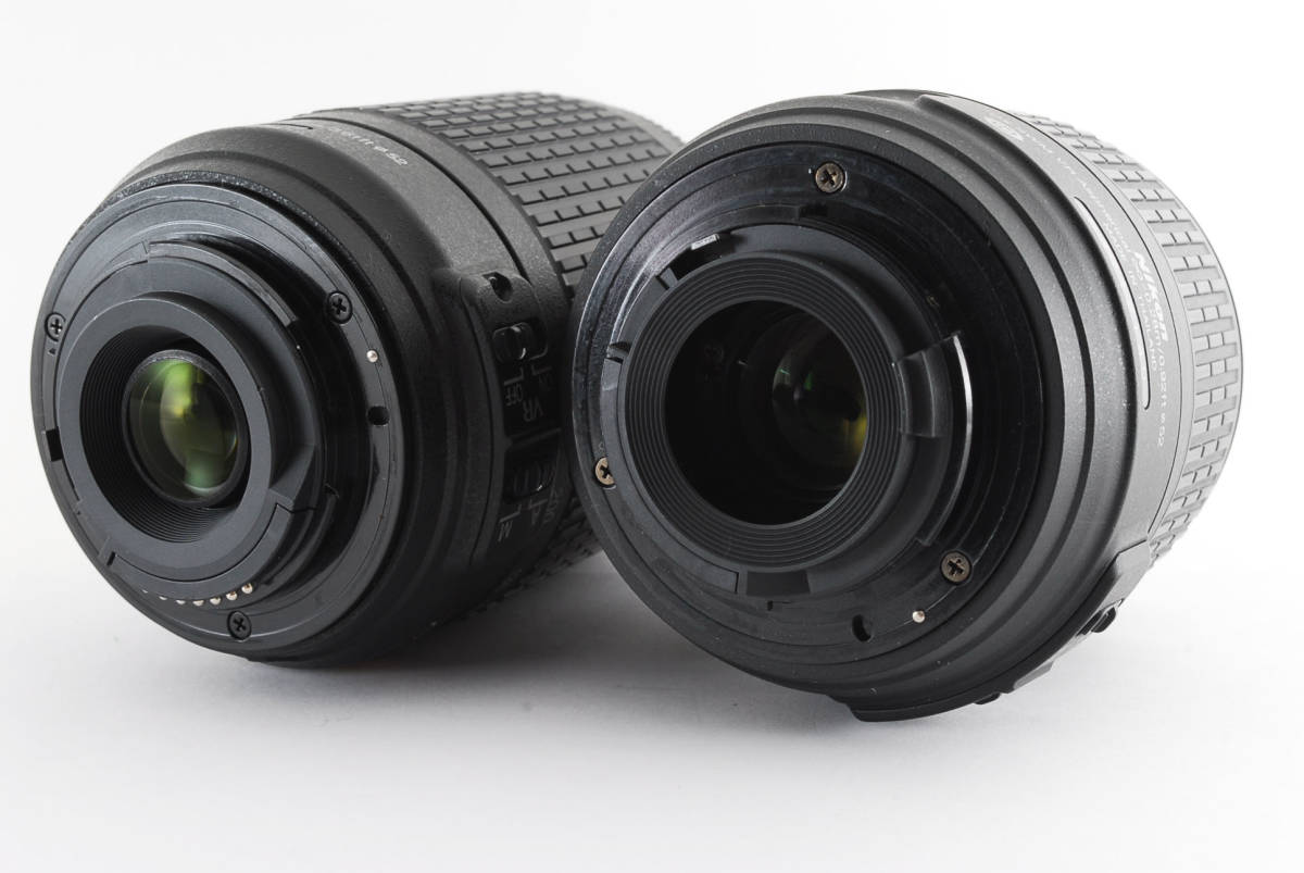 1円スタート 箱付き極 Nikon D3100 ダブルズームキット 完品 ニコン 