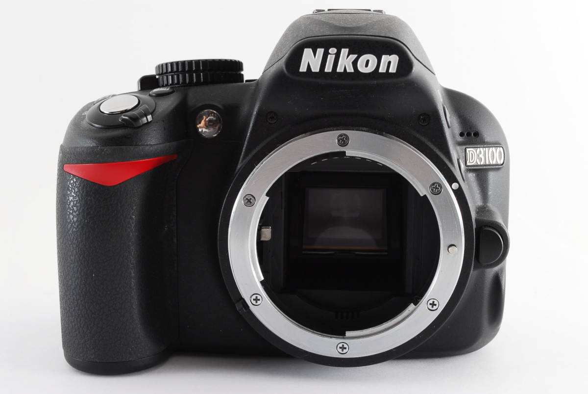 1円スタート 箱付き極 Nikon D3100 ダブルズームキット 完品 ニコン 
