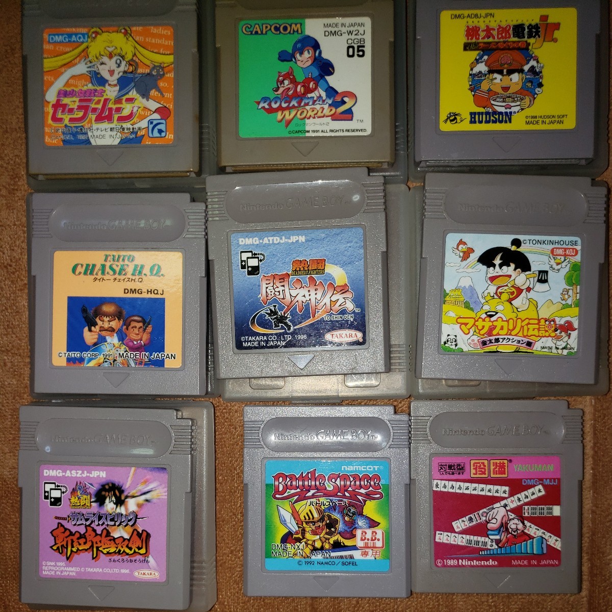 任天堂　ゲームボーイ　裸ソフト20本セットとおまけ