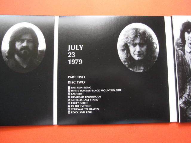 LED ZEPPELIN/ Copenhagen Warm-ups/ DENMARK 2 DAYS 1979/ 4CD, TARANTURA_10