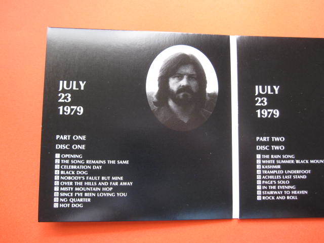 LED ZEPPELIN/ Copenhagen Warm-ups/ DENMARK 2 DAYS 1979/ 4CD, TARANTURA_9