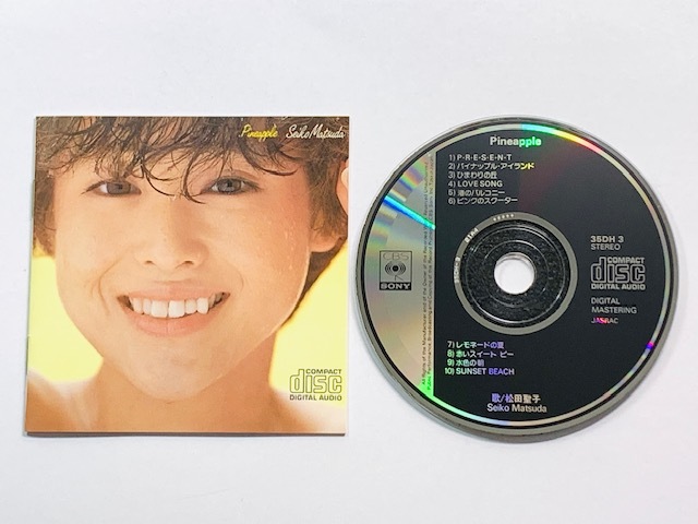 （超美品貴重）松田聖子　Pineapple　 初版CD Seiko Matsuda = 松田聖子 – Pineapple = パイナップル – CD (Album