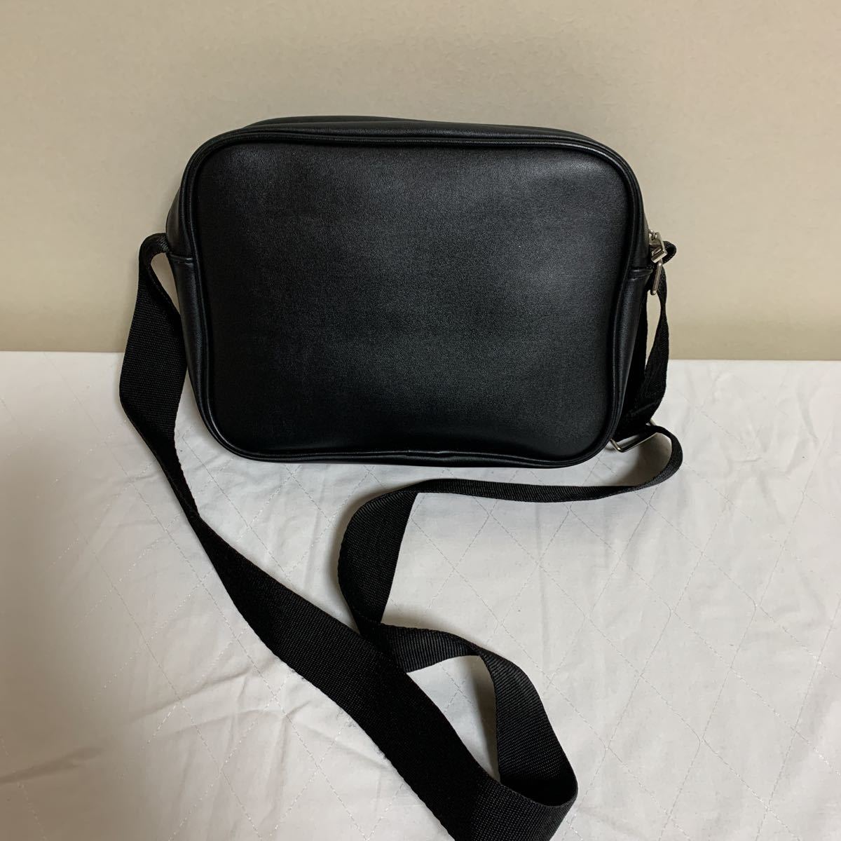 PERRY ショルダーバッグ フレッドペリー FRED ブラック 美品FRED 市松