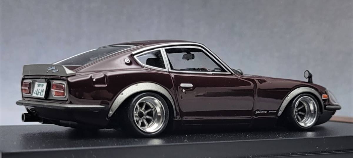 1/43　フェアレディZ改　240ZG　ワタナベ　ホイール　アルミ製　深リム 1/43 日産 フェアレディZ改 240ZG （S30）RSワタナベ ホイール アルミ
