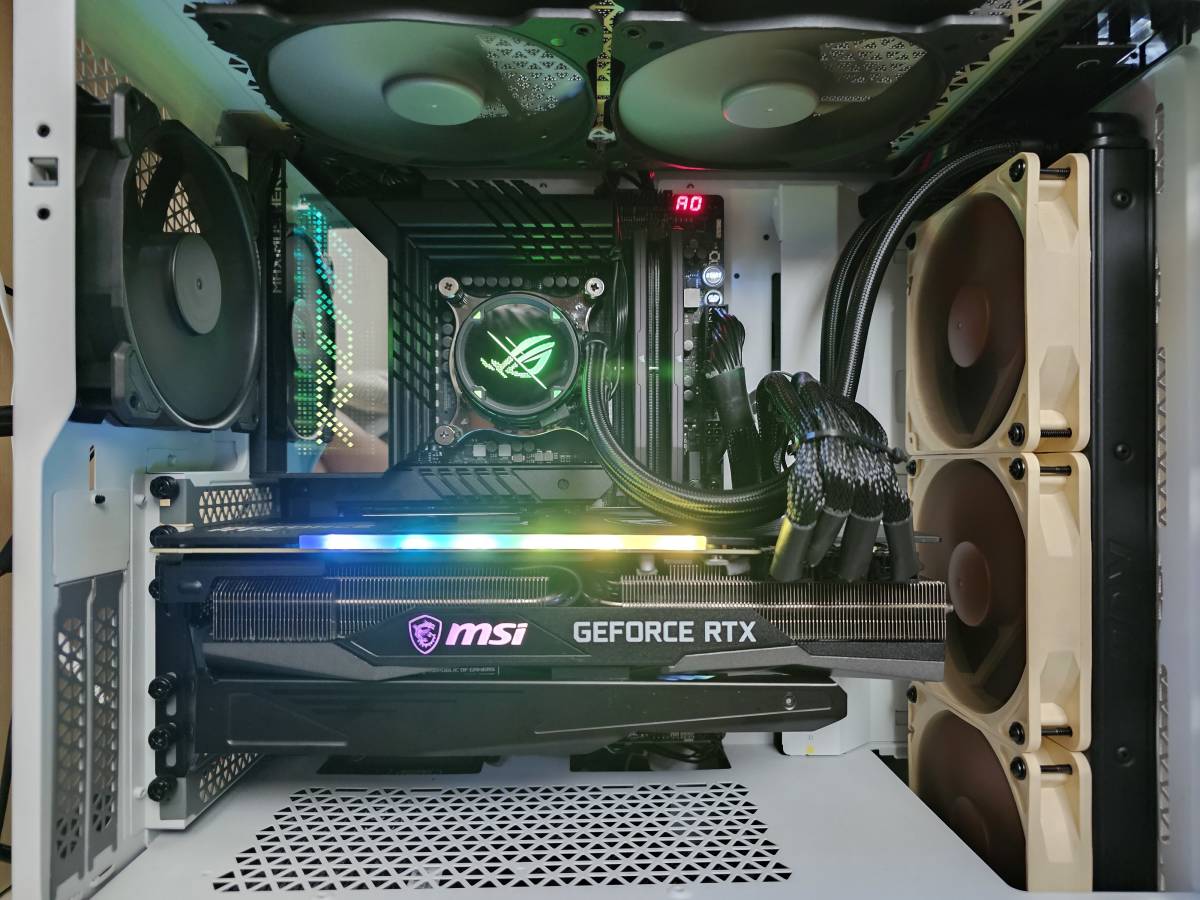 自作PC (CPU i9-13900k⁄ASUS Z690⁄DDR4 16GB) Asus Maximus Z690