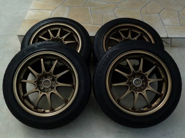 CE28 17インチ 8J +44 PCD100、215/55R17、ブレンボ対応(ラジアル 