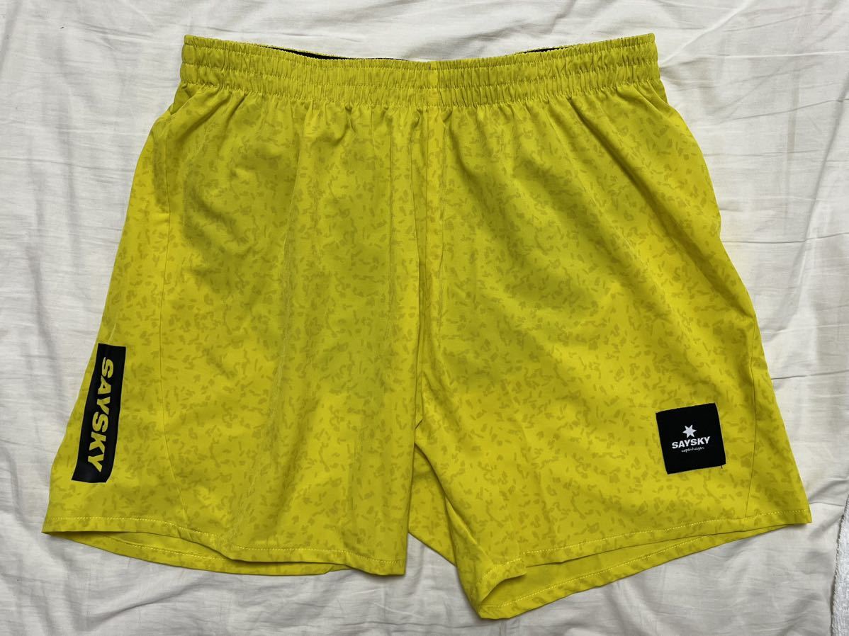 未使用品　SAYSKY セイスカイ　ランニング　ショートパンツ　短パン　サイズ：Ｓ