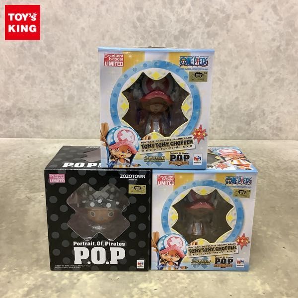 1円〜 未開封 P.O.P/POP ONE PIECE トニートニー・チョッパー J-WORLD