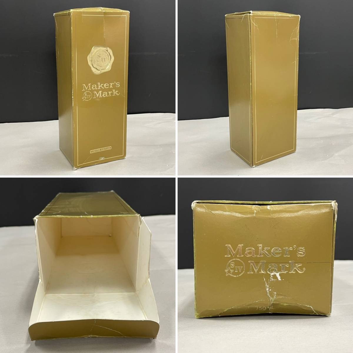 B082-33 酒 Maker's Mark メーカーズマーク ゴールドトップ LIMITED