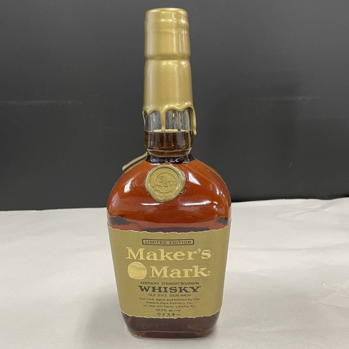 B082-33 酒 Maker's Mark メーカーズマーク ゴールドトップ LIMITED
