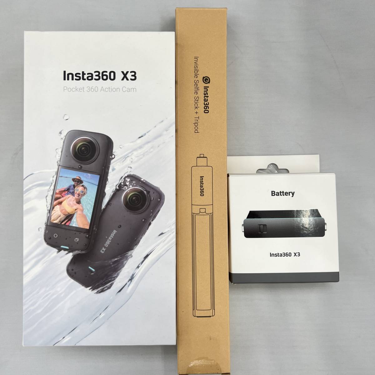 Insta360 X3 360アクションカメラ （新古品】Insta360 X3 アクション 