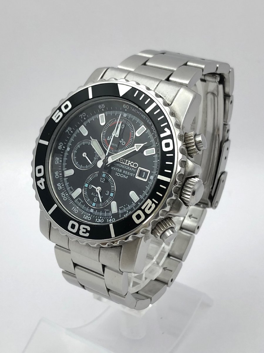 セイコー SEIKO 7T62-0CV0 MENS ALARM 北名古屋店 1円～/SEIKO 