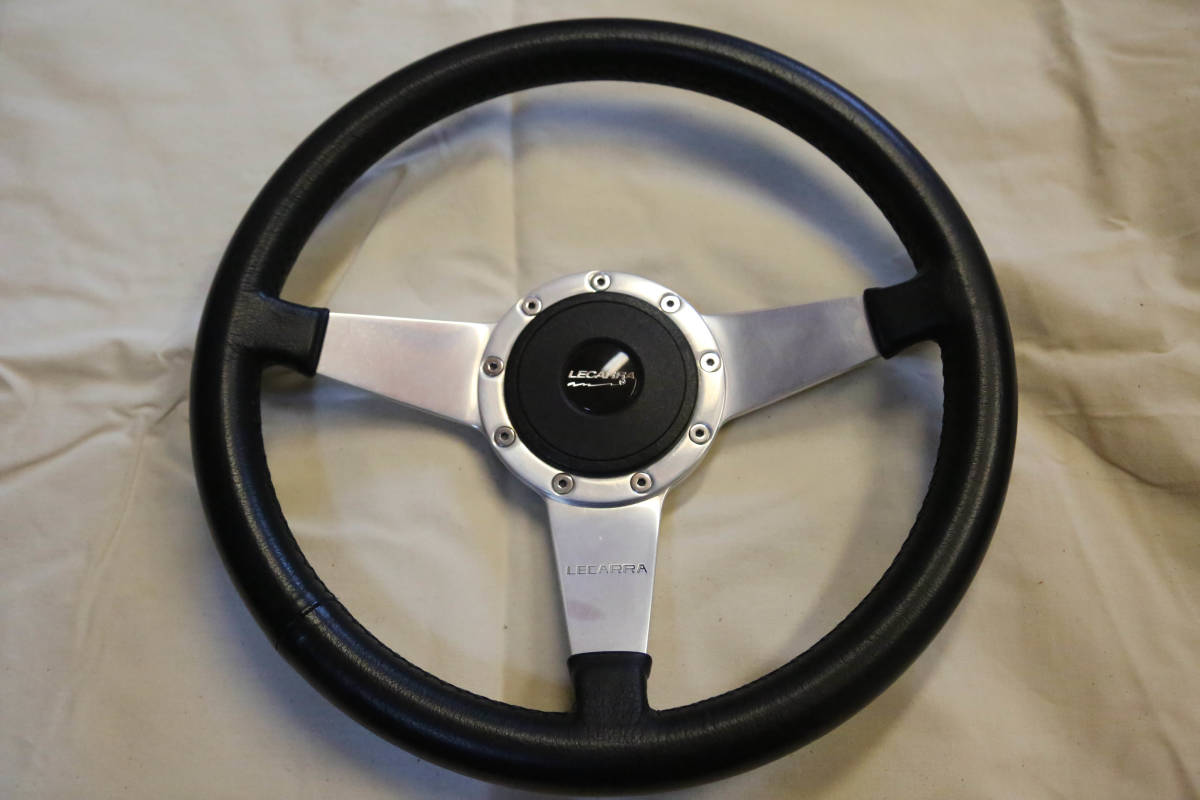 LECARRAステアリング美品 LECARRA レカラ ステアリング アメ車 【公式