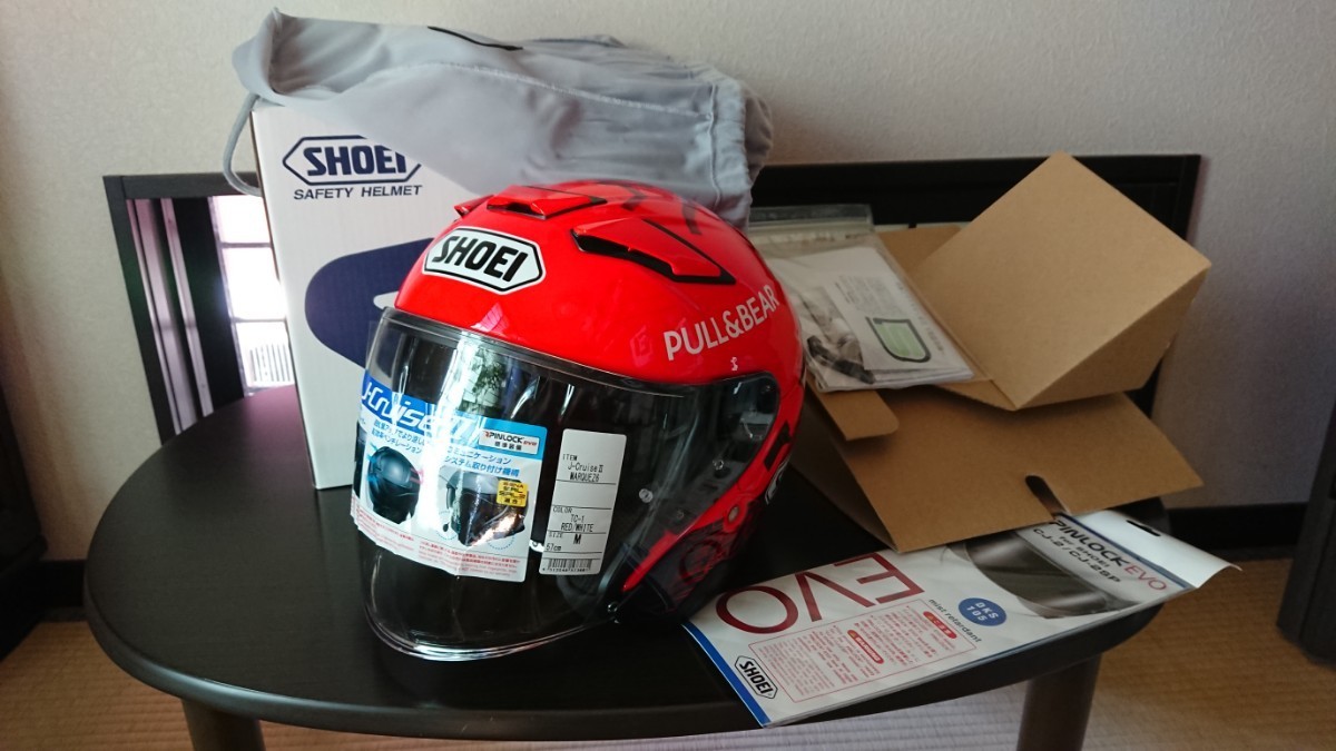 SHOEI ショウエイ J-Cruise2 MARQUEZ6 Mサイズ マルケス6 ショーエイ 