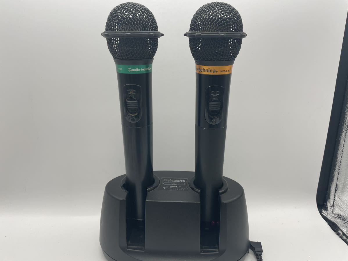 audio-technica オーディオ機器 赤外線ワイヤレスマイクセット AT