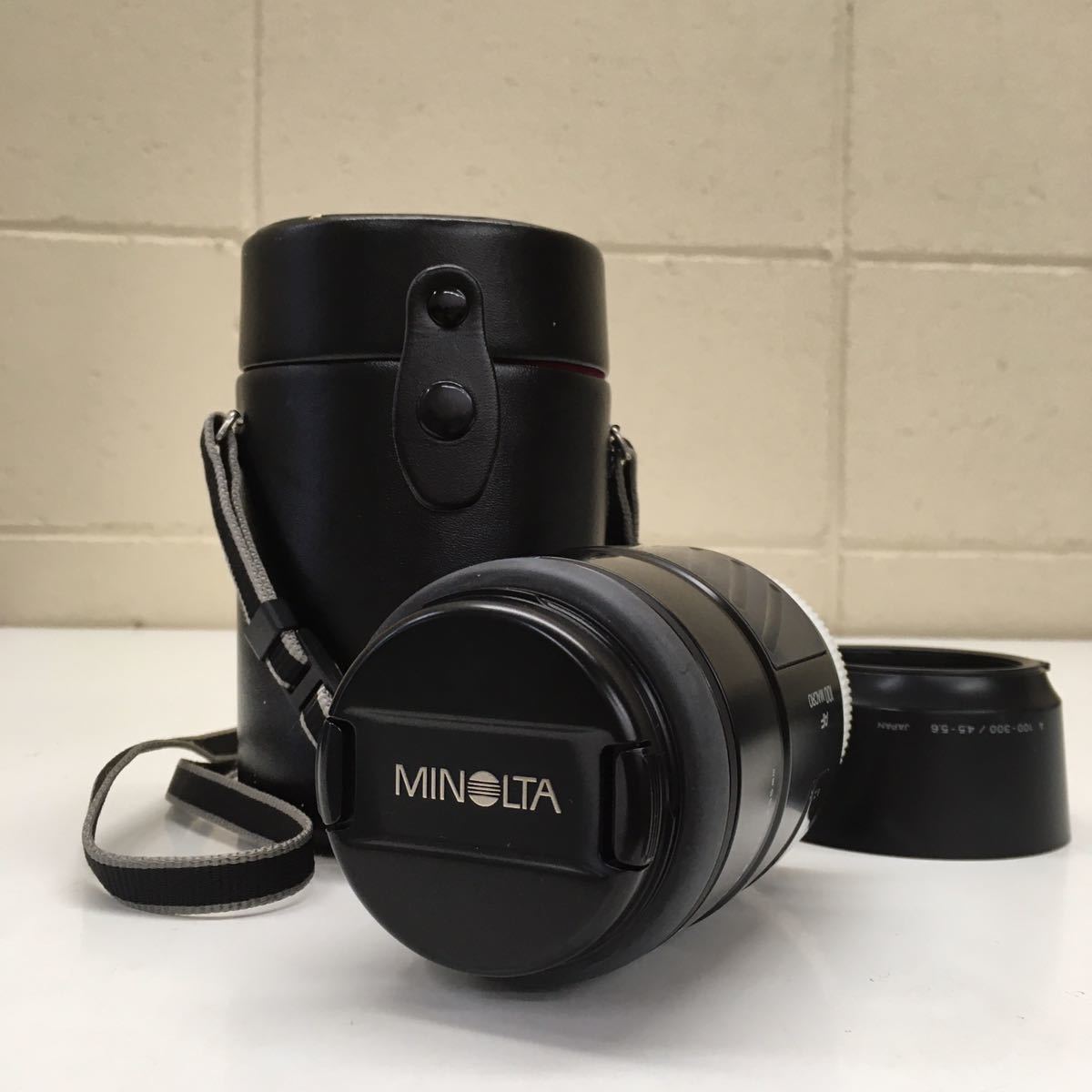 C【7－141】MINOLTA ミノルタ AF MACRO 100mm 1:2.8(32) ケース・キャップ付