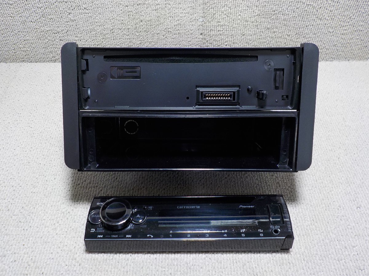 carrozzeria deh5600 1DINデッキ 小物入れつき カロッツェリア DEH-5600 CDデッキ CD/USB/AUX/Bluetooth 1DIN小物入れ