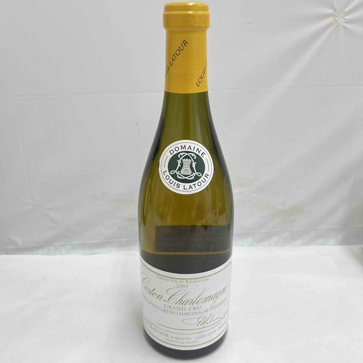 未開栓】☆LOUIS LATOUR コルトン シャルルマーニュ グランクリュ 2001