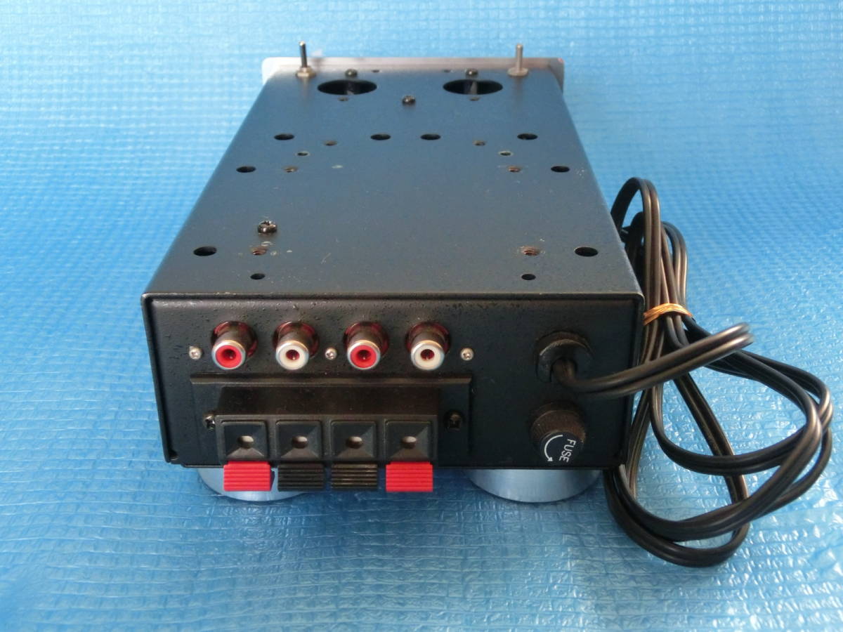 真空管アンプ エレキット6BM8 TU-870組立キットの シャーシー 真空管