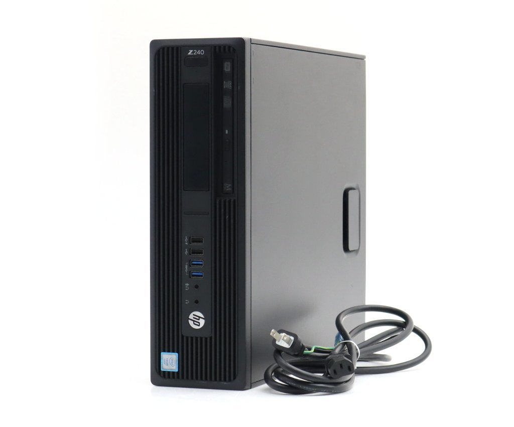 hp Z240 SFF Workstation Xeon E3-1245 v5 3.50GHz 32GB 256GB(新品SSD