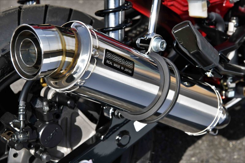 新品 ビームス DAX125 (8BJ-JB04)用 R-EVO ステンレスサイレンサー